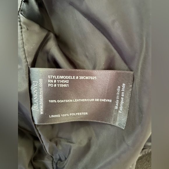 New! Blank NYC Suede Jacket - Picture 6 of 6